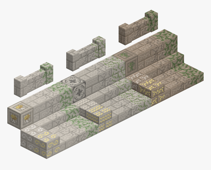 The Lord Of The Rings Minecraft Mod Wiki - Stone Bricks Designs Minecraft, HD Png Download, Free Download