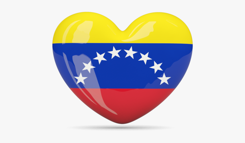 Venezuela Flag Heart - Venezuela Flag Heart Png, Transparent Png, Free Download