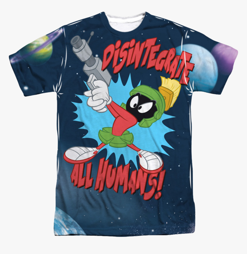 Sublimation Marvin The Martian Looney Tunes Shirt - Marvin The Martian ...