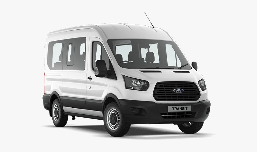 Mini Bus Png - Ford Transit 17 Seater Minibus, Transparent Png, Free Download