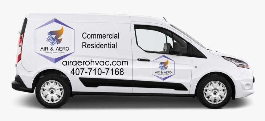 Air & Aero Truck, Orlando Certified Ac Repair Company, - Big Van Small Van, HD Png Download, Free Download