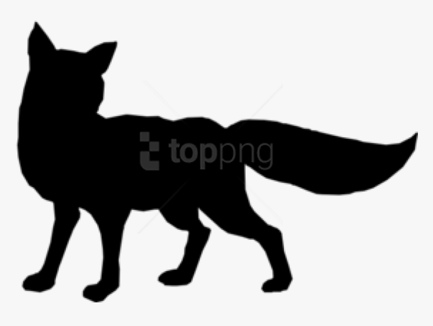 Free Png Download Fox Png Images Background Png Images - Fox Silhouette Png, Transparent Png, Free Download
