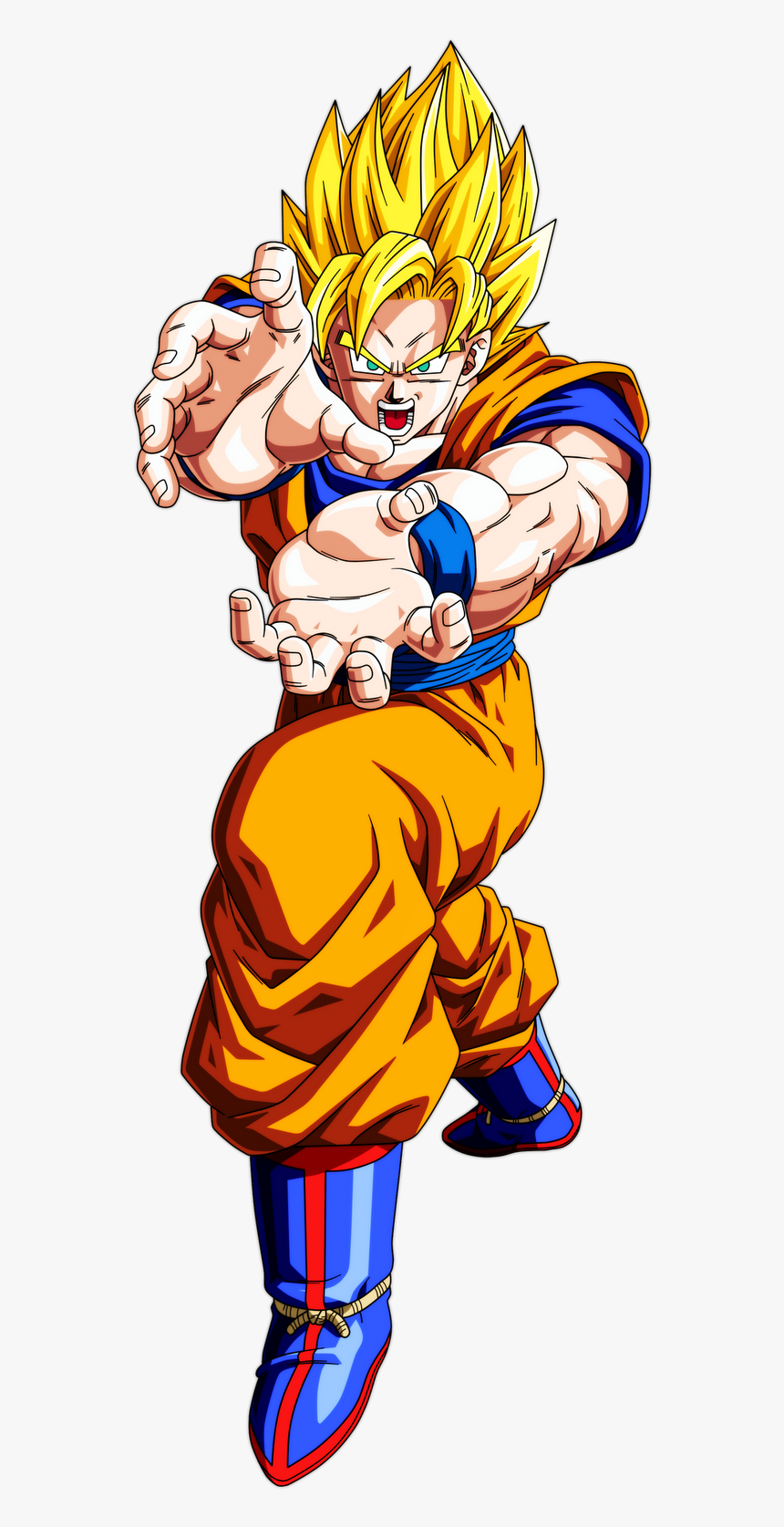 Transparent Goku Png Hd - Son Goku Super Saiyan 2, Png Download, Free Download