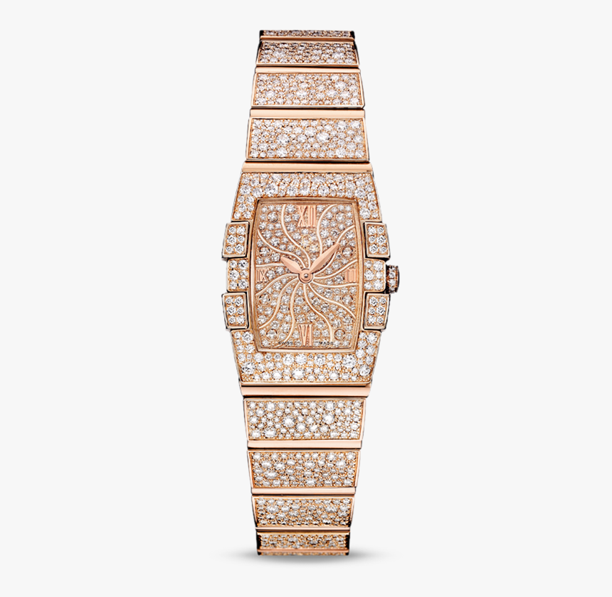 Omega Constellation Quadrella Quartz - Analog Watch, HD Png Download ...