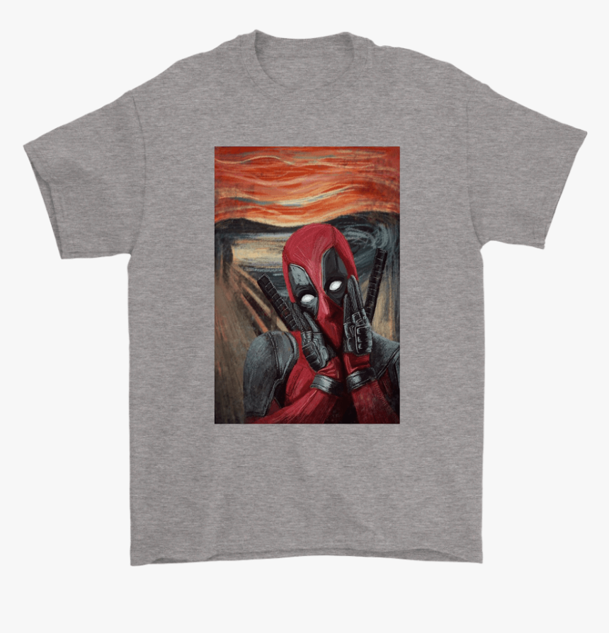 The Scream Painting Not Actually Screaming Deadpool - Toronto Maple Leaf Skull, HD Png Download, Free Download