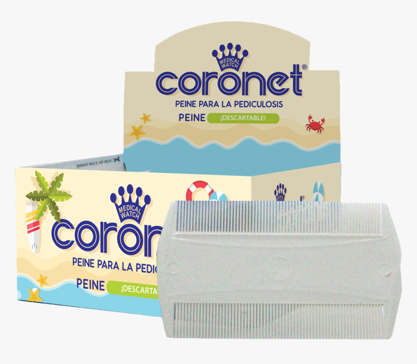 Peine Caspero - Coronet - Packaging And Labeling, HD Png Download, Free Download