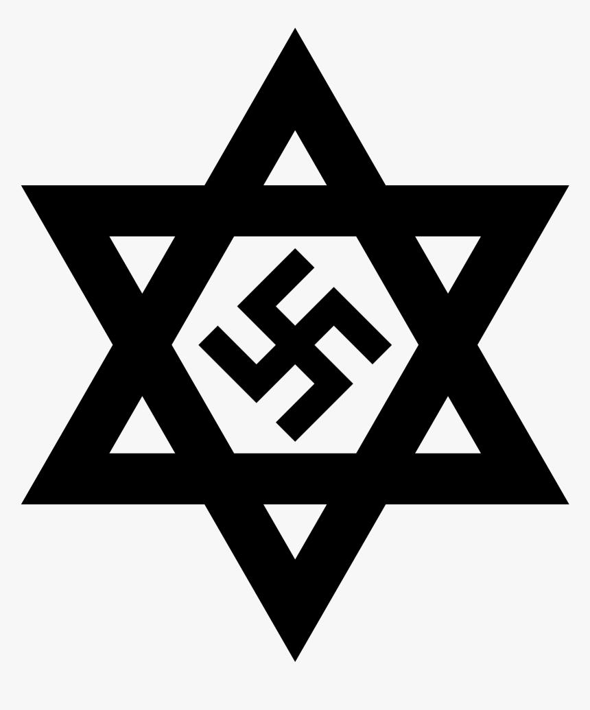 Hindu Hexagram Swastika - Star Of David Transparent Background, HD Png Download, Free Download