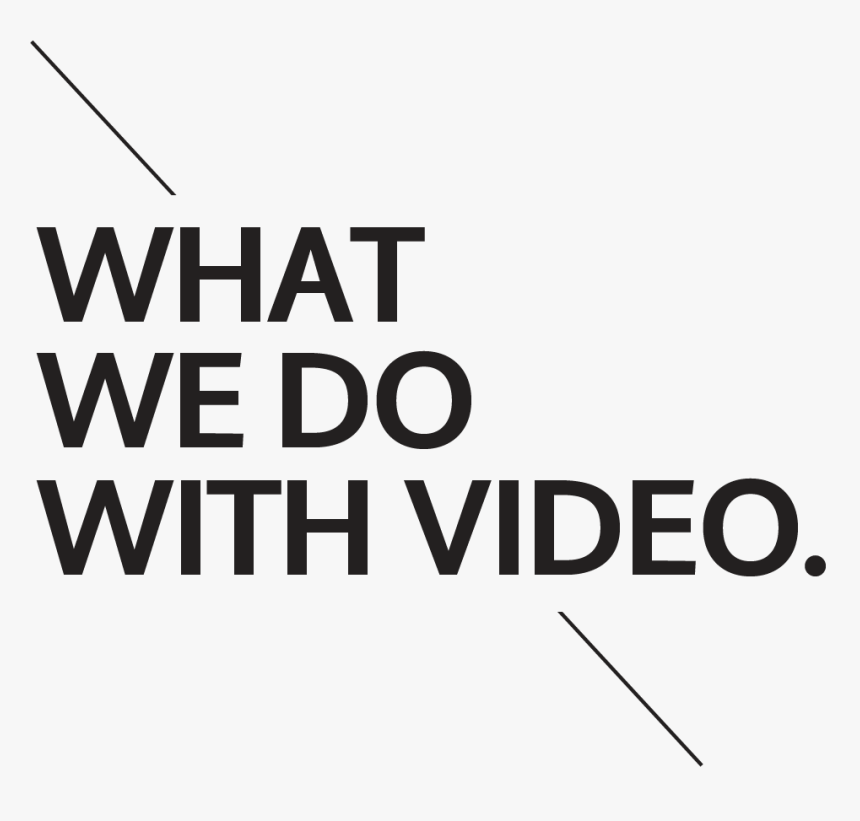 Loft 13 Video Marketing What We Do - Parallel, HD Png Download, Free Download