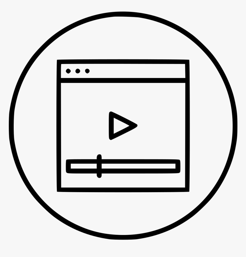 Video Marketing Page Optimization Youtube Seo Web Webpage - Video Webpage Icon Png, Transparent Png, Free Download