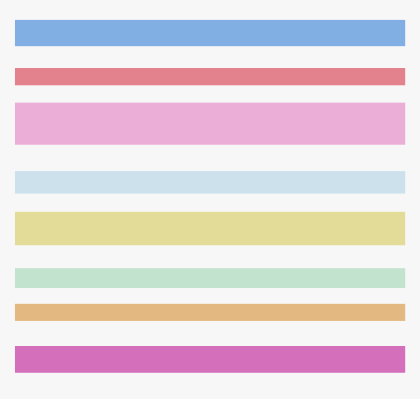 Ftestickers Cute Colorful Lines - Wrapping Paper, HD Png Download, Free Download