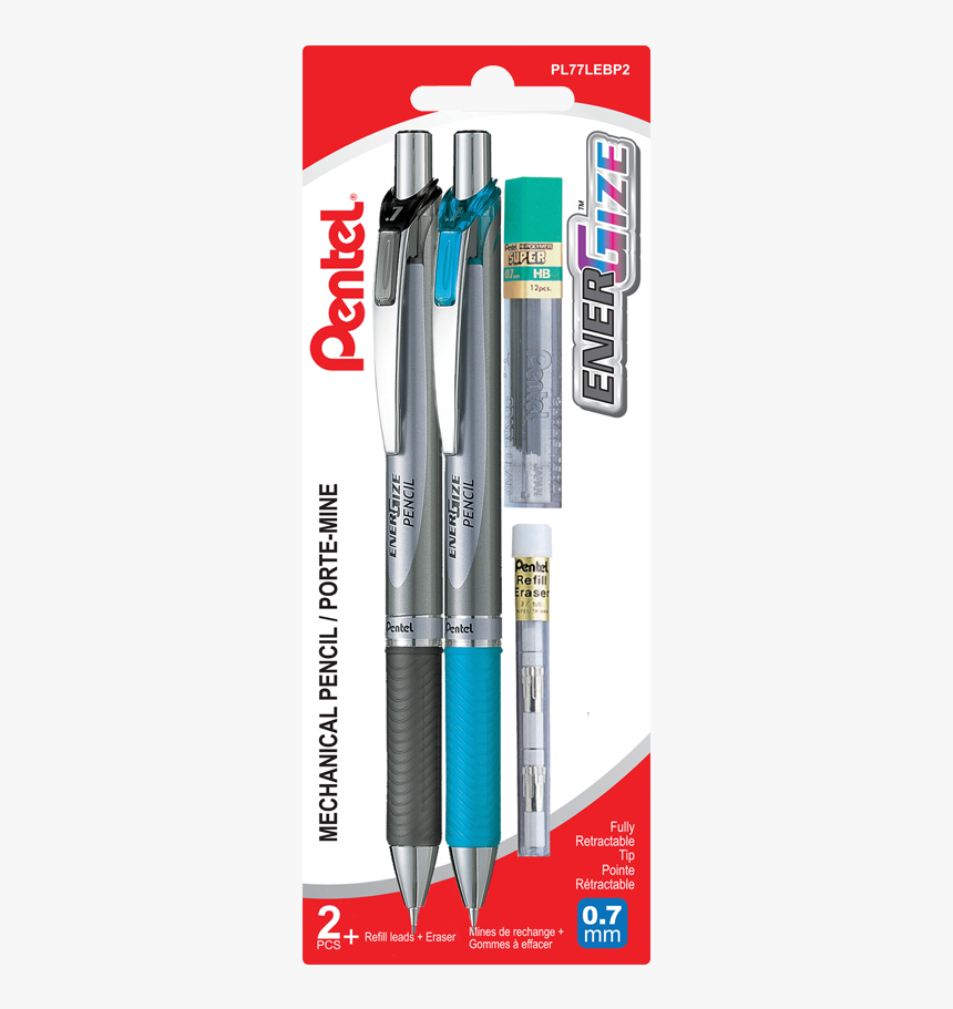 Product Image Energize Mechanical Pencils With Lead - Pentel, HD Png Download, Free Download