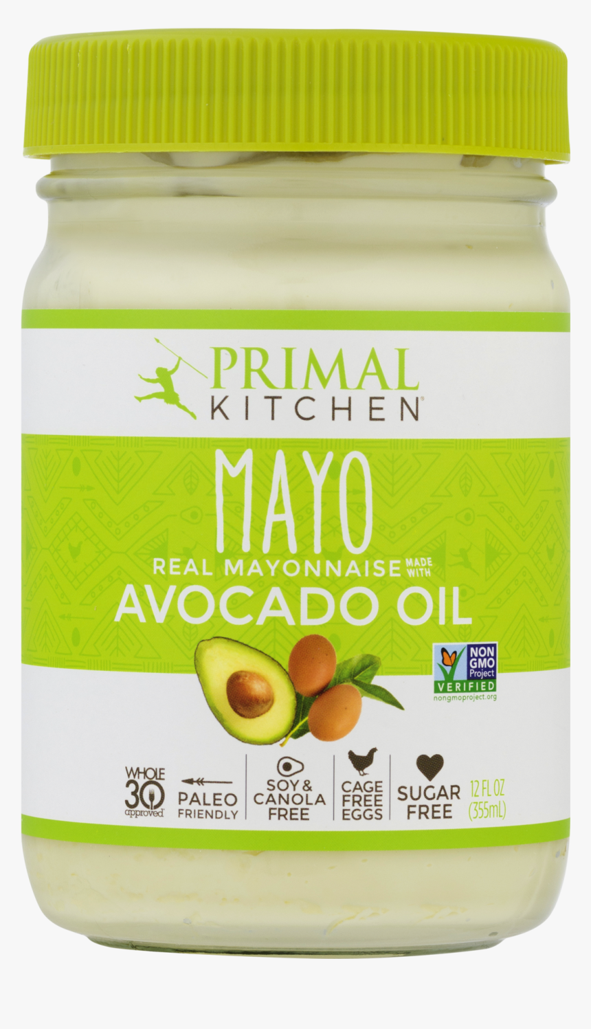 Primal Kitchen Avocado Mayo Label, HD Png Download, Free Download