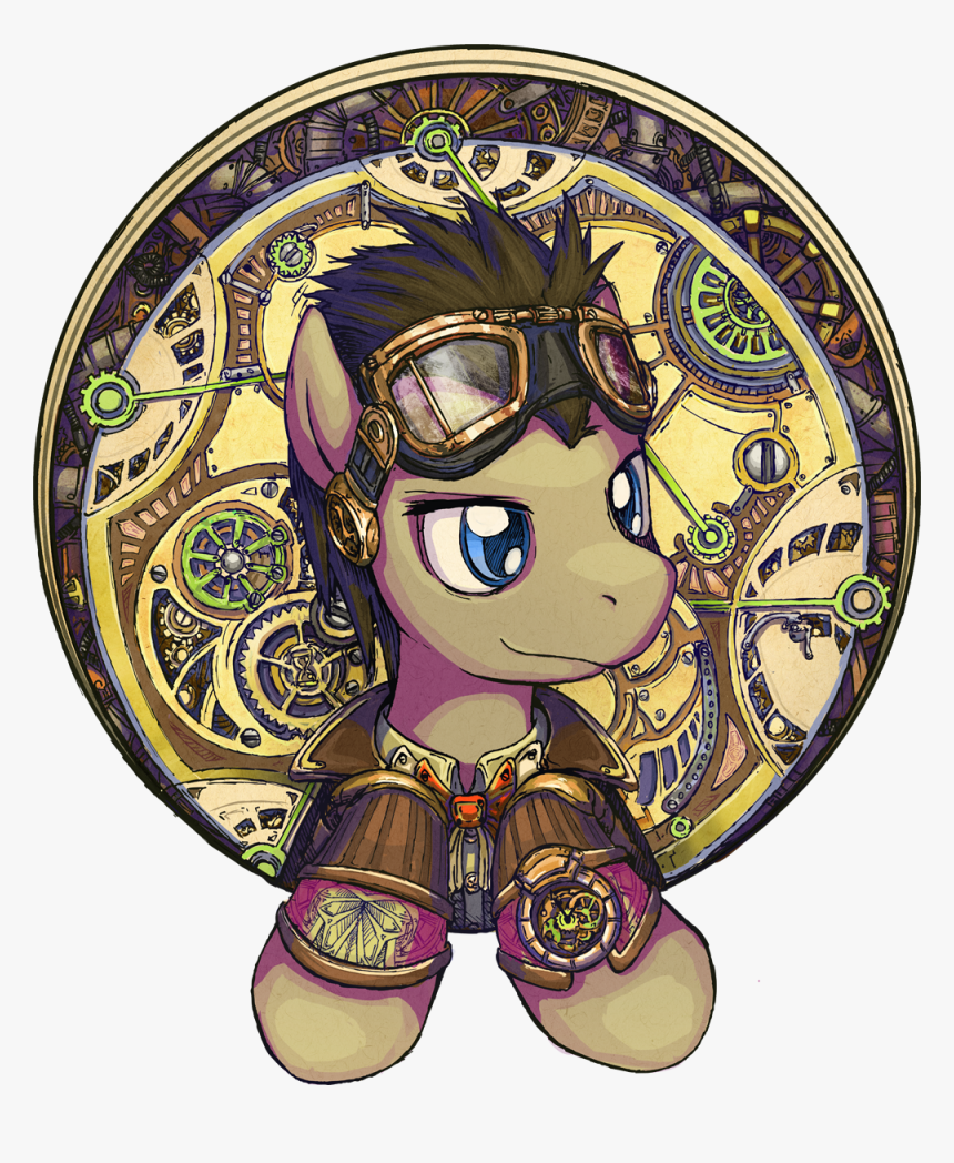 Artist Saturnspace Clockpunk Do - Drawing, HD Png Download, Free Download