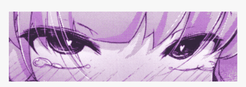 #purple #manga #anime #eye #tearing #tear #up #scan - European Swallow, HD Png Download, Free Download
