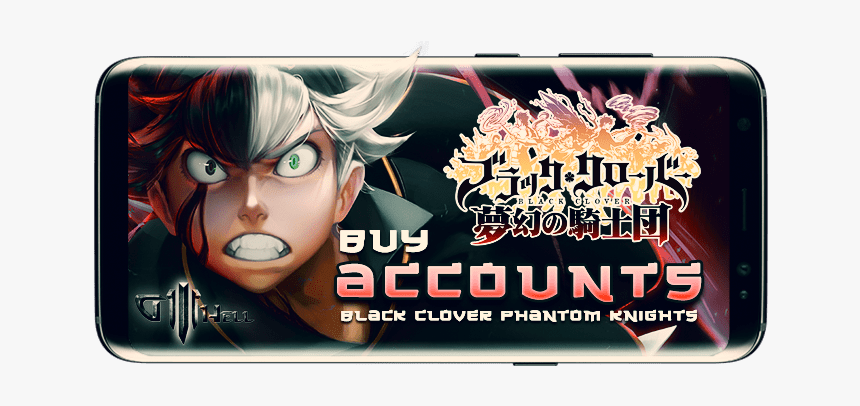 Black Clover Phantom Knights Accounts - Black Clover Phantom Knights, HD Png Download, Free Download