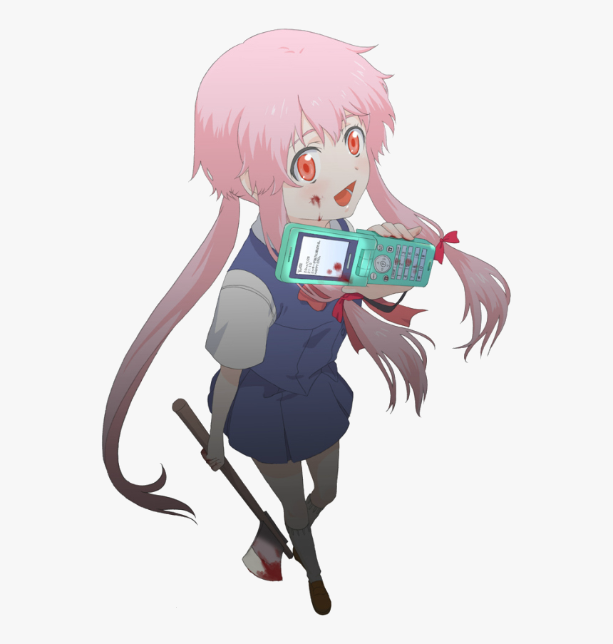 Mirai Nikki Yuno Art , Png Download - Yuno Gasai Transparent, Png Download, Free Download