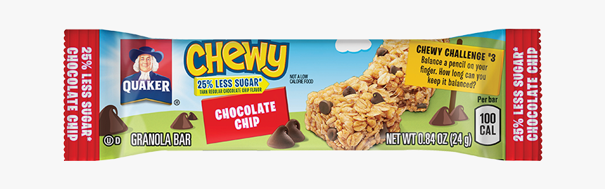 Chocolate Chip Chewy Bar, HD Png Download, Free Download