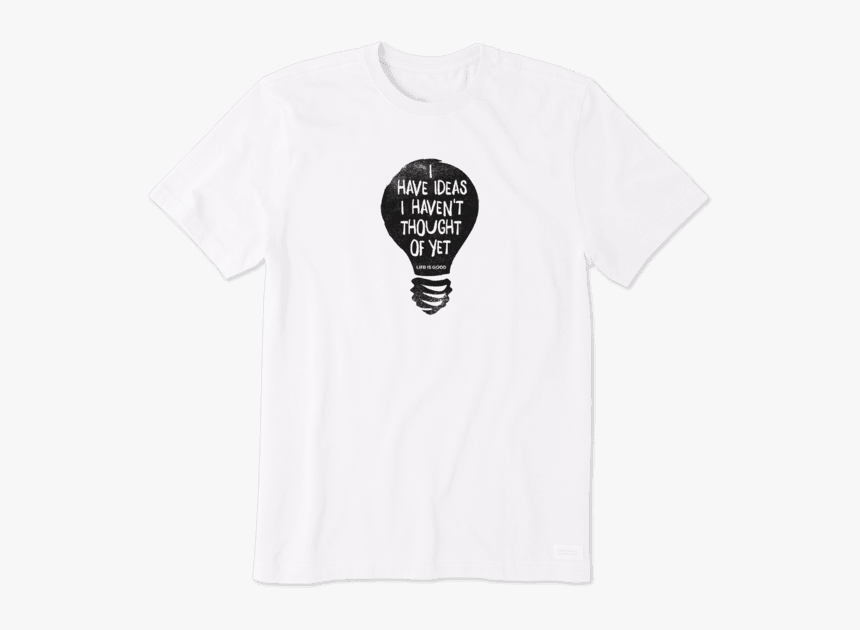 Men"s Ideas I Haven"t Thought Of Yet Crusher Tee - Life Is Good Sports Shirts, HD Png Download, Free Download