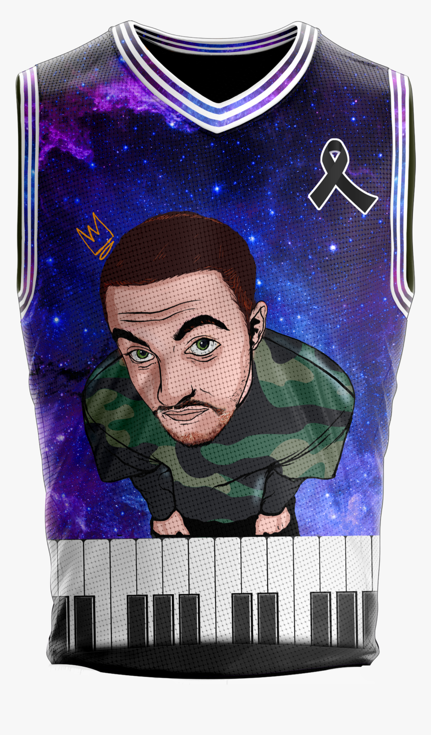 Mac Miller Basketball - Cartoon, HD Png Download, Free Download