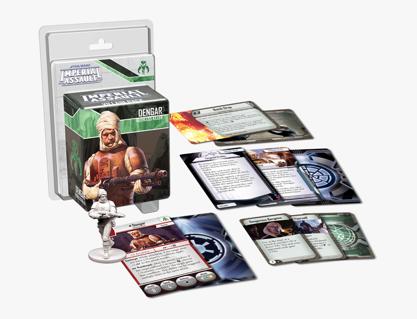 Swi21 Layout - Star Wars Imperial Assault Dengar Villain Pack, HD Png Download, Free Download