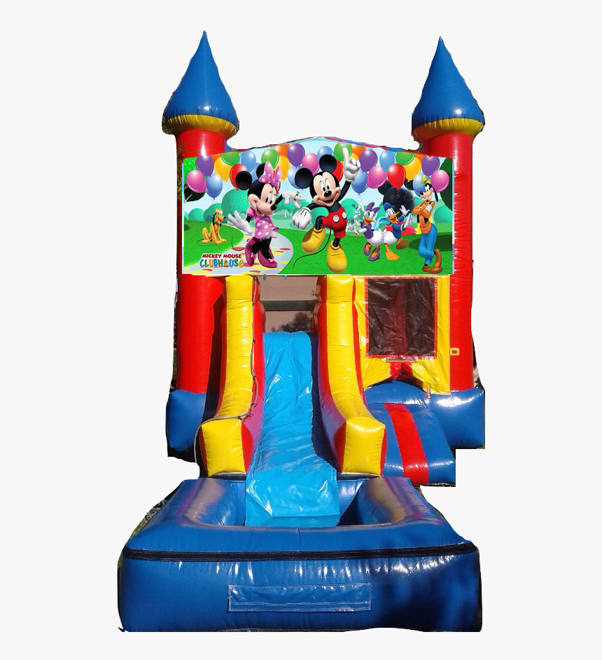 Minecraft Waterslide Bounce House, HD Png Download, Free Download