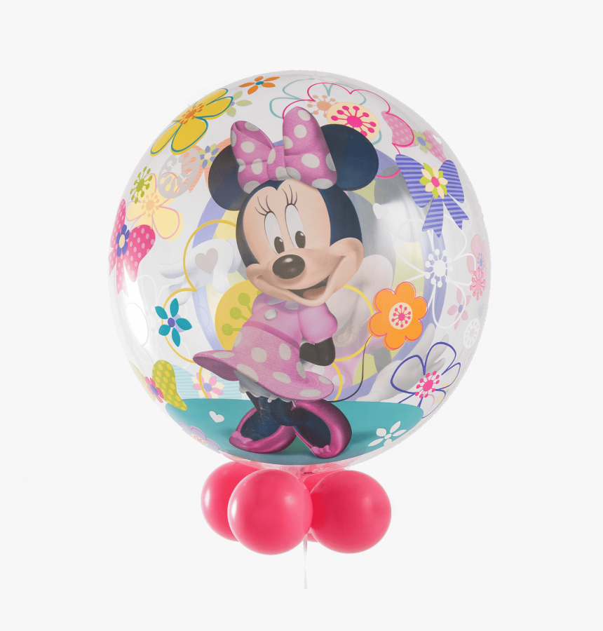Disney Minnie Mouse Bow-tique Bubble Balloon - Minnie Mouse Always Wear A Smile, HD Png Download, Free Download