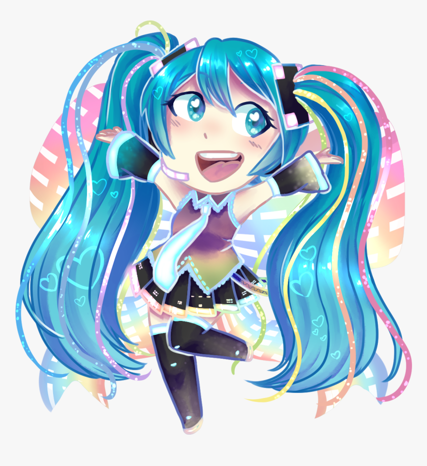 Chibi Mikus 
-from October 2018 - Illustration, HD Png Download, Free Download