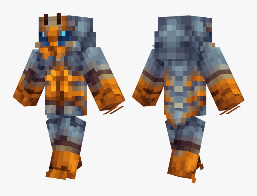 Minecraft Red Armor Skin, HD Png Download, Free Download