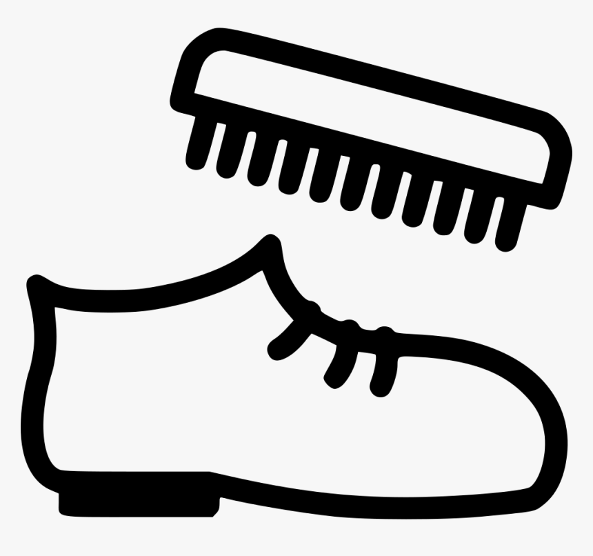 Shoe Polishing - Shoe Polish Clipart Black And White, HD Png Download, Free Download