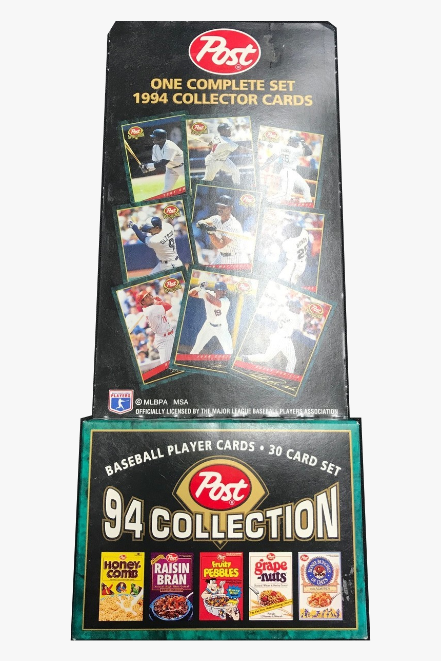 Post 1994 Baseball 30 Card Promo Set Sealed - Post Cereal, HD Png Download, Free Download