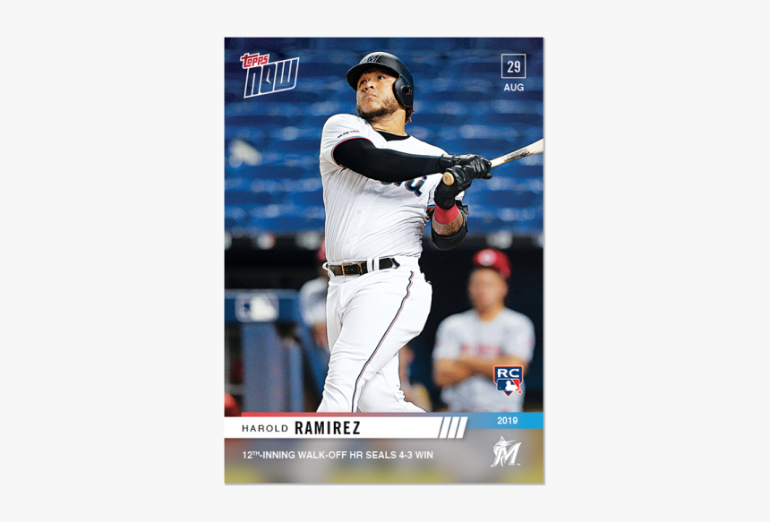 Harold Ramirez - Harold Ramirez Baseball Cards, HD Png Download, Free Download