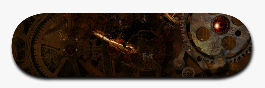 Skate Steampunk - Motif, HD Png Download, Free Download