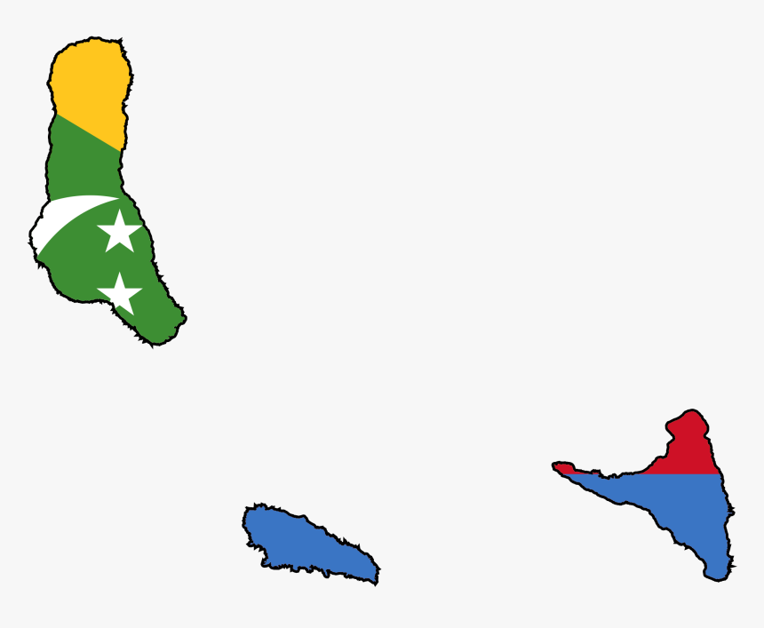 Comoros Flag Map Png, Transparent Png, Free Download
