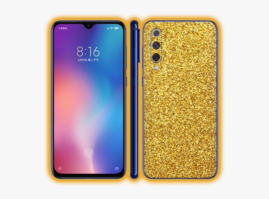 Glitter Skins / Wraps"
 Class="lazyload Lazyload Fade - Skin Gold For Mi 9se, HD Png Download, Free Download