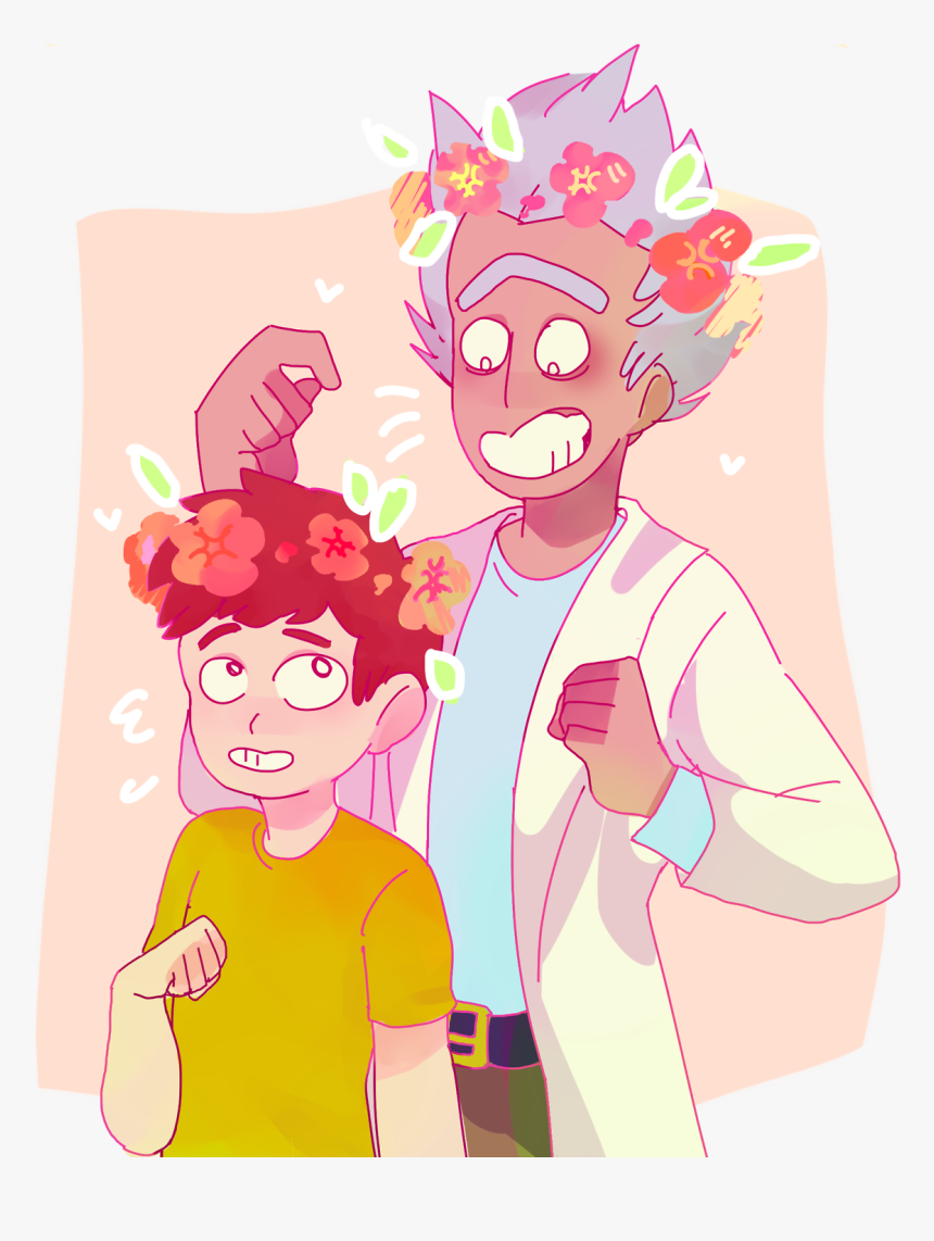 “rick And Morty Flower Crowns
”
“rick Y Morty Corona - Rick And Morty Flower, HD Png Download, Free Download