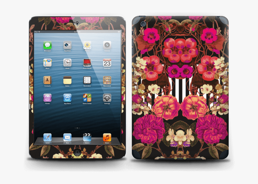 Corona De Flores Rosas Vinilo Ipad Mini - Ipad Md540j, HD Png Download, Free Download