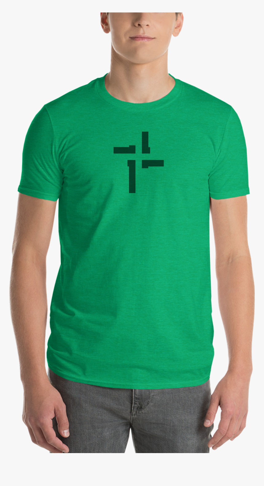 Men"s "silent Cross - Green T Shirt Men, HD Png Download, Free Download