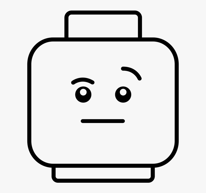 Lego Clipart Black And White , Png Download - Clipart Of Black And White Legos, Transparent Png, Free Download