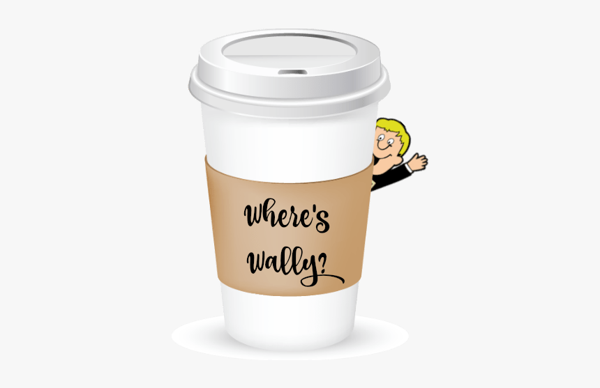 Where Is Wally Texas Coffee News - Coffee Cup, HD Png Download, Free Download
