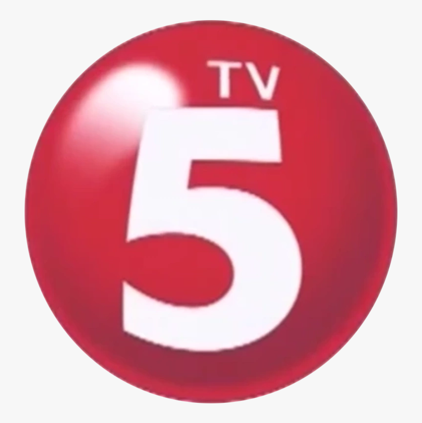 Tv5 3d Red Circle - Tv5, HD Png Download, Free Download