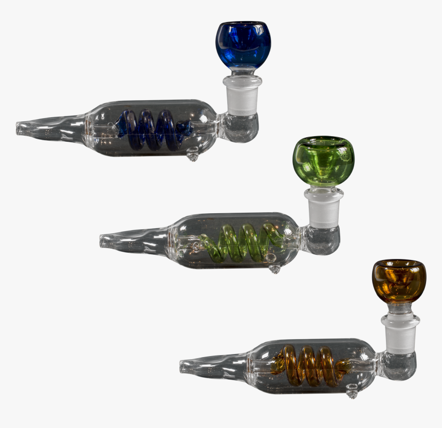 Glass Small Cannabis Smoking Pipe - Pipe Cannabis, HD Png Download, Free Download
