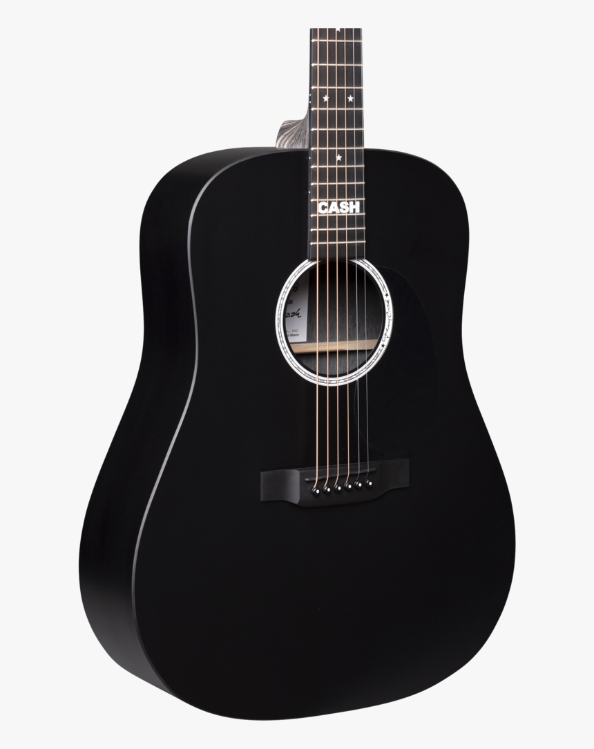 Martin Dx Johnny Cash Jett Black W/bag - Martin & Co Guitar Johnny Cash, HD Png Download, Free Download