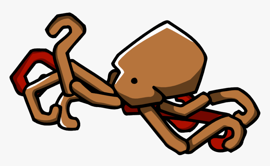 Octopus Png - Scribblenauts Octopus, Transparent Png, Free Download