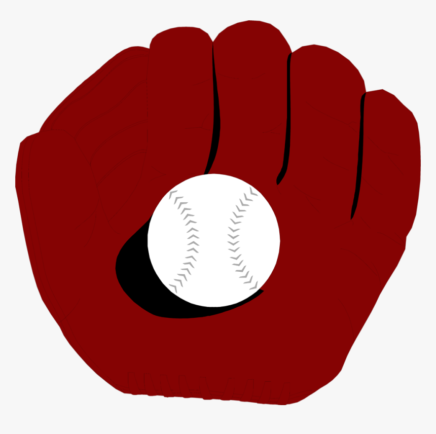 Baseball Glove Clipart Free Vector Transparent Library - College Softball, HD Png Download, Free Download