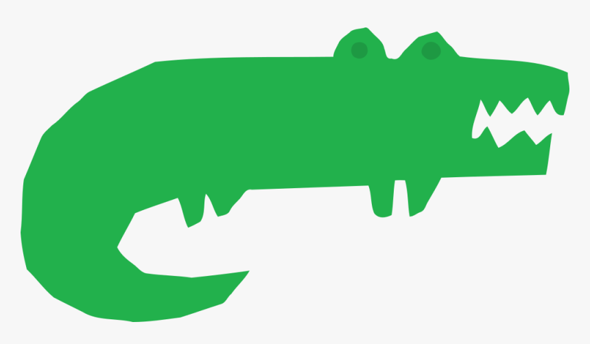 Crocodile Vectorized - Portable Network Graphics, HD Png Download, Free Download