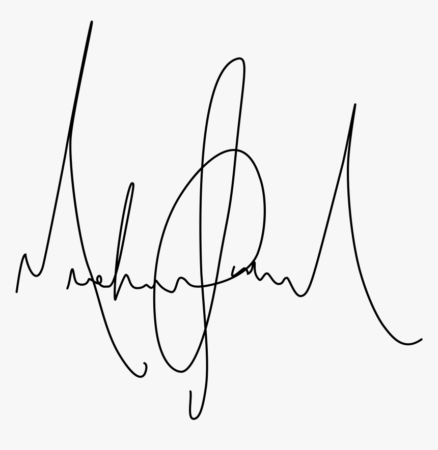 Michael Jackson Signature Png - Real Michael Jackson Autograph, Transparent Png, Free Download