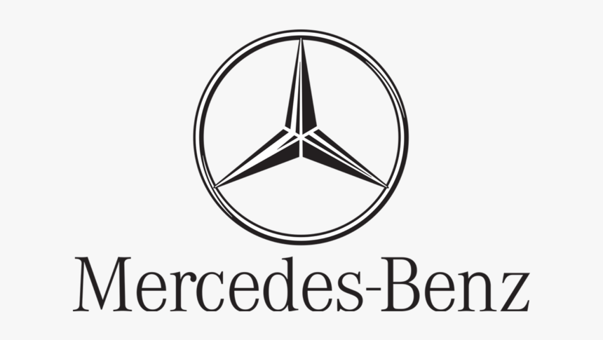 Mercedes Benz Black And White Logo, HD Png Download, Free Download