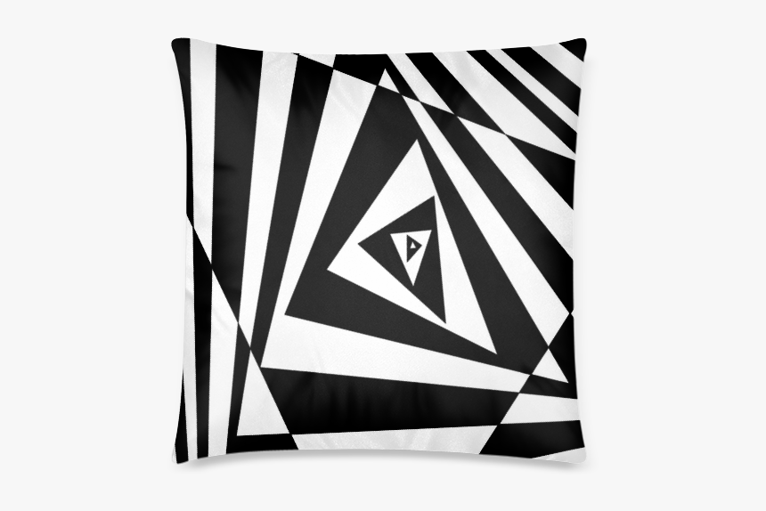 Custom 3d Design Triangle Cool Space Custom Zippered - Cushion, HD Png Download, Free Download