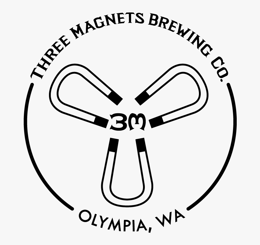 Three Magnets - Three Magnets Brewing, HD Png Download, Free Download