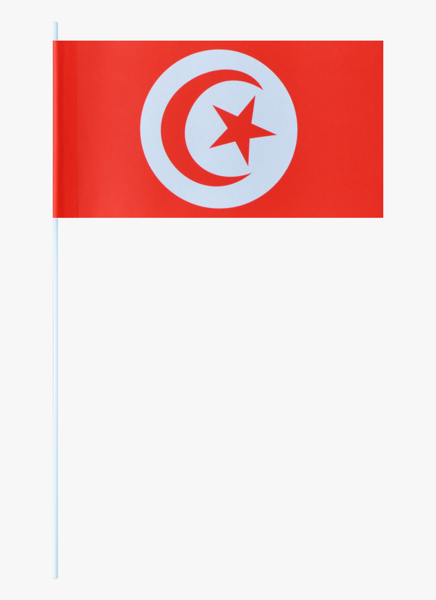 Tunisia Paper Flags - Tunisia Flag, HD Png Download, Free Download